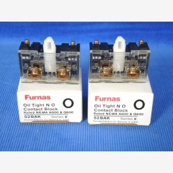 Furnas 52BAK contact block (New, Lot of 2)